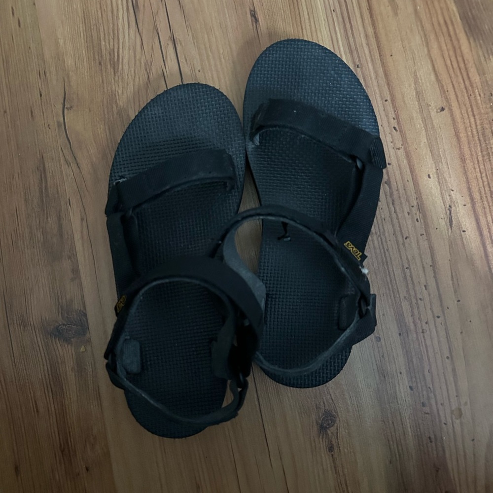 Teva Black Sandals with Velcro Straps